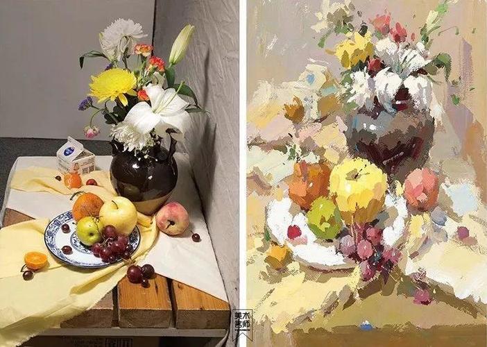 画色彩静物掌握这四点很重要