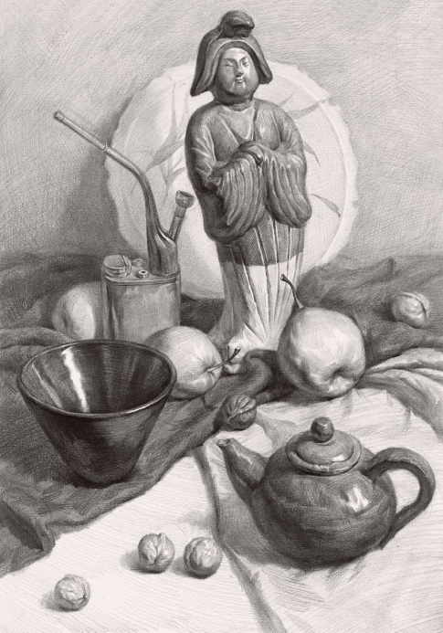 如何把素描静物画&ldquo;完整&rdquo;
