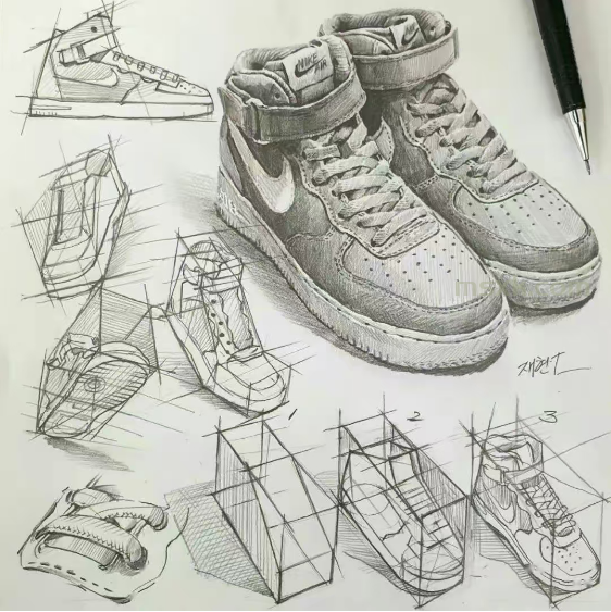 素描在设计领域中的重要性