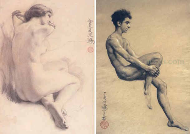 徐悲鸿素描体系与契斯恰科夫素描体系之异同