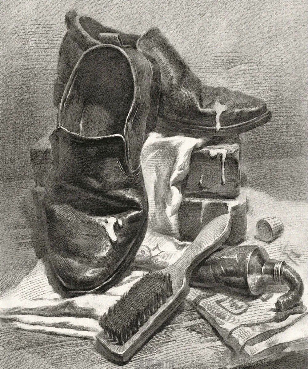 好有味道的素描静物作品，来欣赏下！