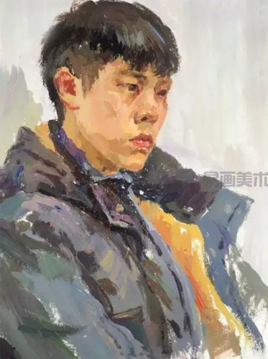 色彩头像用色及作画步骤